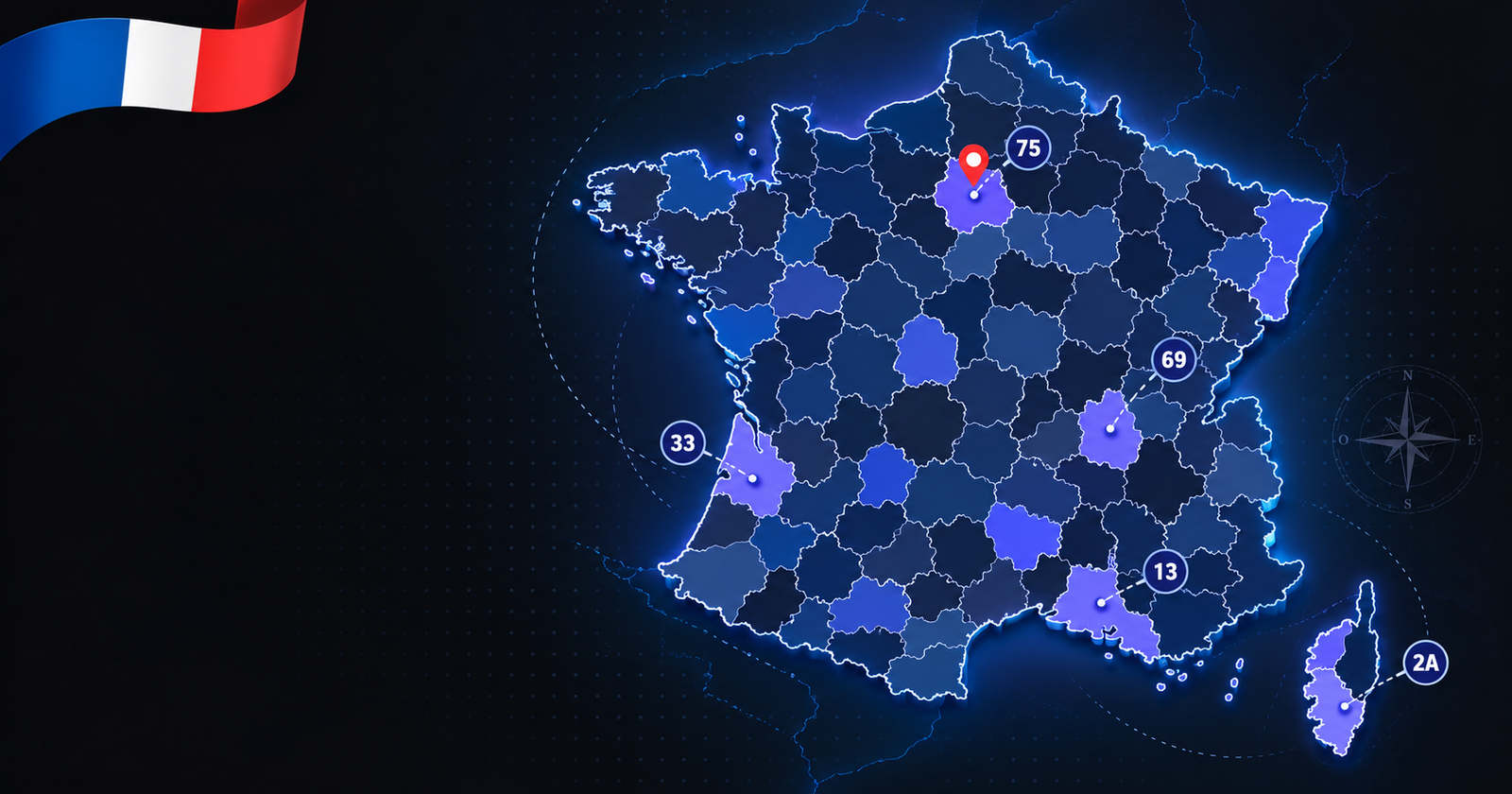 How to Learn the French Departments: Numbers, Regions and Prefectures